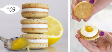 Lemon Poppyseed Sandwich Cookies